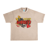 French Oak little sister biggest fan softball Urban Heavy Tee - Zillion Design Studio