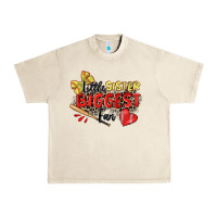 Sandshell little sister biggest fan softball Urban Heavy Tee - Zillion Design Studio