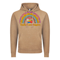 Back To School Rainbow Teach Love Inspire Vintage Hoodie | Teevron