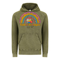 Vintage Olive back to school rainbow teach love inspire Vintage Hoodie - AdoDesignShop