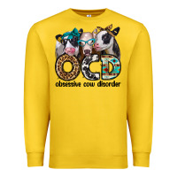 Lemon ocd obsessive cow disorder Premium Sweatshirt - Jasminsmagicworld