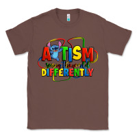Chestnut autism stitch seeing the world differently Classic Tee - Zillion Design Studio