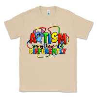 Mushroom autism stitch seeing the world differently Classic Tee - Zillion Design Studio