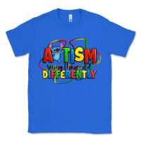 True Royal autism stitch seeing the world differently Classic Tee - Zillion Design Studio