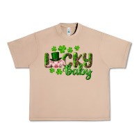 Burro Lucky Baby With Pig Urban Heavy Tee - RanaPortraitStore