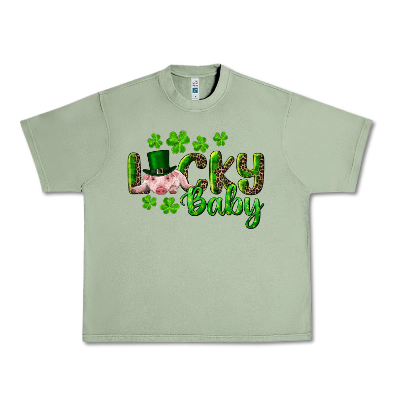 Lucky Baby With Pig Urban Heavy Tee by RanaPortraitStore | Teevron