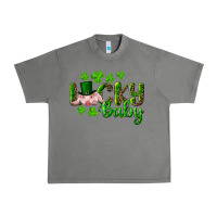 Tornado Lucky Baby With Pig Urban Heavy Tee - RanaPortraitStore