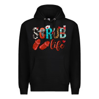 Black scrub life Premium Hoodie - NancyCooperArtShop