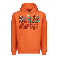 Carrot scrub life Premium Hoodie - NancyCooperArtShop