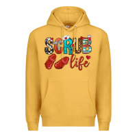 Mustard scrub life Premium Hoodie - NancyCooperArtShop