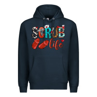 Navy scrub life Premium Hoodie - NancyCooperArtShop
