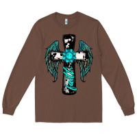 Chestnut cross faith gemstone wings Long Sleeve Tee - RanaPortraitStore