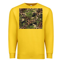 Lemon camouflage  leopard Premium Sweatshirt - BarkalooDesign