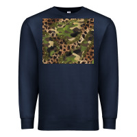 Navy camouflage  leopard Premium Sweatshirt - BarkalooDesign