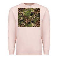 Pale Pink camouflage  leopard Premium Sweatshirt - BarkalooDesign