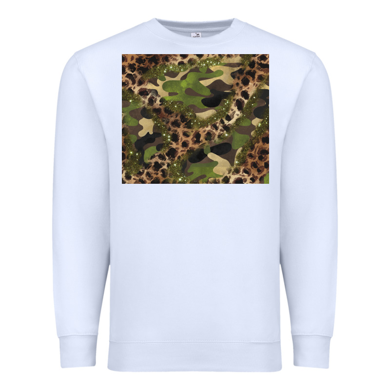 Camouflage  Leopard Premium Sweatshirt by BarkalooDesign | Teevron