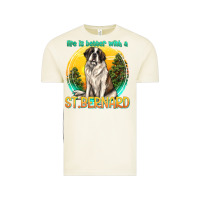 Vintage Arctic life is better with a st.bernard Vintage Tee - texasbilliewilder