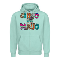 Seafoam cinco de mayo Zipper Hoodie - RacoonDesign