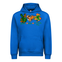 Cobalt Peace Love St.Patrick's Day Urban Hoodie - BundleAndBundleShop