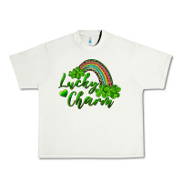 Pistachio Lucky charm rainbow and shamrocks Urban Heavy Tee - RanaPortraitStore