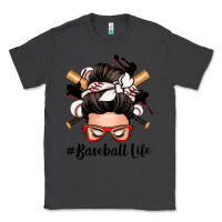 Smoke baseball life messy bun Classic Tee - Zillion Design Studio