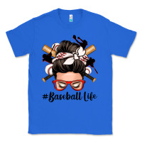 True Royal baseball life messy bun Classic Tee - Zillion Design Studio