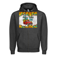 Charcoal Heather just a small town girl with car Zipper Hoodie - HRA Design Shop