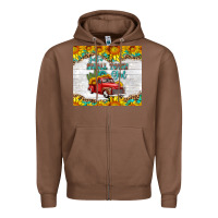 Chestnut just a small town girl with car Zipper Hoodie - HRA Design Shop