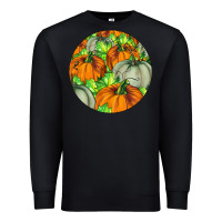 Black Fall Rounded Premium Sweatshirt - LillyAllenDesigns