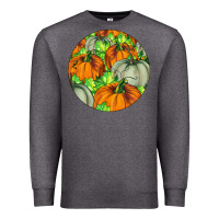 Charcoal Heather Fall Rounded Premium Sweatshirt - LillyAllenDesigns