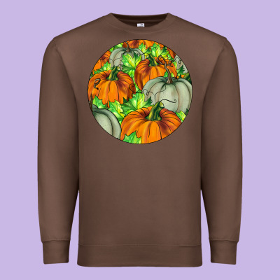 Fall Rounded Premium Sweatshirt Designed By Lillyallendesigns