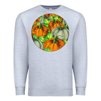 Heather Grey Fall Rounded Premium Sweatshirt - LillyAllenDesigns