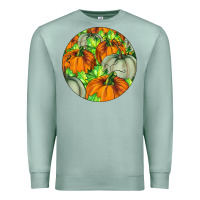 Seafoam Fall Rounded Premium Sweatshirt - LillyAllenDesigns