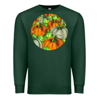 Sports Green Fall Rounded Premium Sweatshirt - LillyAllenDesigns