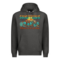Charcoal Heather something in the orange tells me were not done Premium Hoodie - NancyCooperArtShop
