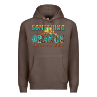 Coffee something in the orange tells me were not done Premium Hoodie - NancyCooperArtShop