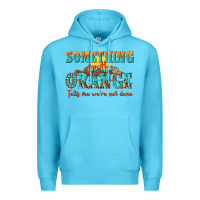 Ocean Blue something in the orange tells me were not done Premium Hoodie - NancyCooperArtShop