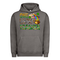 Pigment Tornado One Lucky Teacher St. Patricks Urban Hoodie - BundleAndBundleShop