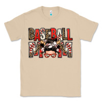 Mushroom baseball mom messy bun Classic Tee - Zillion Design Studio
