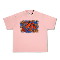 Salmon basketball background Urban Heavy Tee - texasbilliewilder