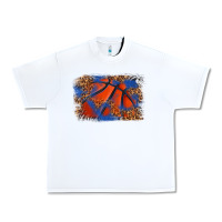 White basketball background Urban Heavy Tee - texasbilliewilder