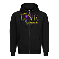 Black love summer Zipper Hoodie - CowhideDigitalArt