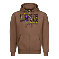 Chestnut love summer Zipper Hoodie - CowhideDigitalArt