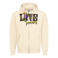 Sandshell love summer Zipper Hoodie - CowhideDigitalArt