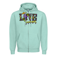 Seafoam love summer Zipper Hoodie - CowhideDigitalArt