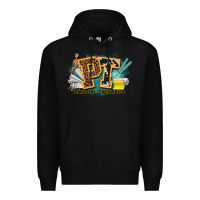Black pt physical therapist western Premium Hoodie - NancyCooperArtShop