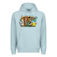 Blue Mist pt physical therapist western Premium Hoodie - NancyCooperArtShop