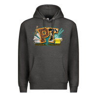 Charcoal Heather pt physical therapist western Premium Hoodie - NancyCooperArtShop