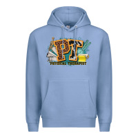 Colony Blue pt physical therapist western Premium Hoodie - NancyCooperArtShop