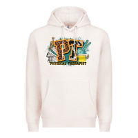 Pale Pink pt physical therapist western Premium Hoodie - NancyCooperArtShop